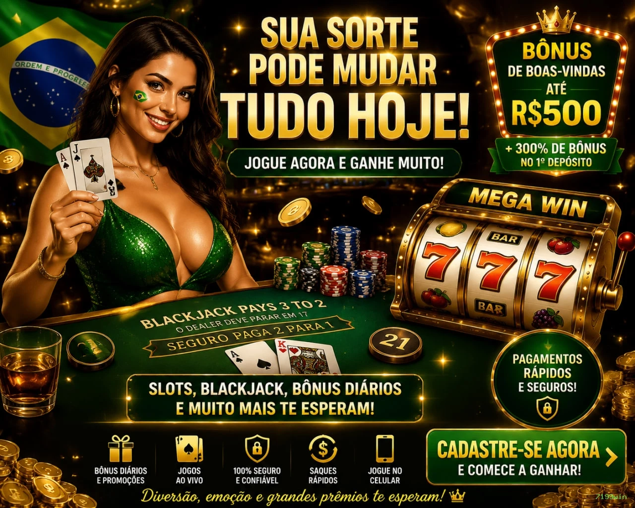 Slots online da 7199win com jackpots progressivos